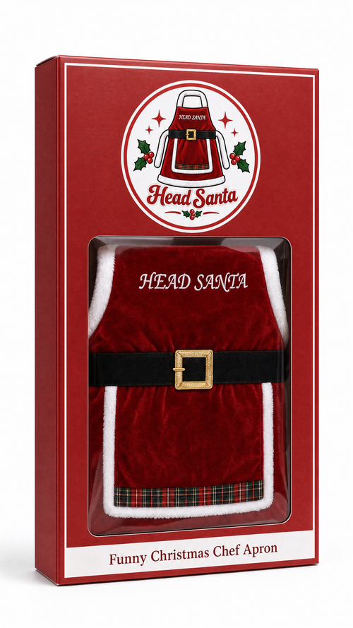 Head Santa Apron