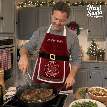 Head Santa Apron